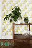 Lemon Wallpaper | Removable Wallpaper | Lemon Wallpaper | Lemon Wall Sticker Lemon Wall Decal | Lemon Self Adhesive Wallpaper