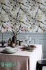 Apple Tree Wallpaper | Removable Wallpaper - Apple tree Wallpaper - Apple tree Wall Sticker - Apple Tree Adhesive Wallpaper